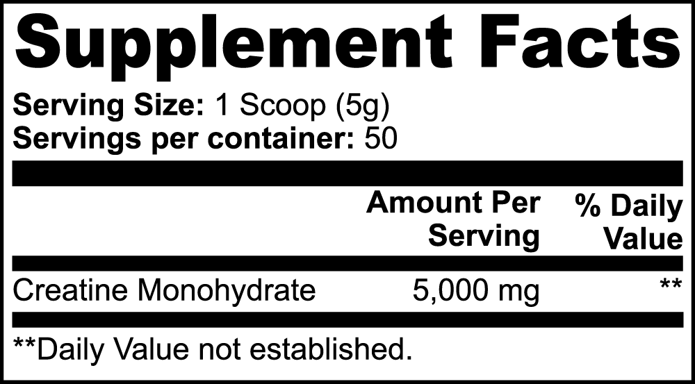 MEKLAU Creatine Monohydrate Vis Aeterna Sport