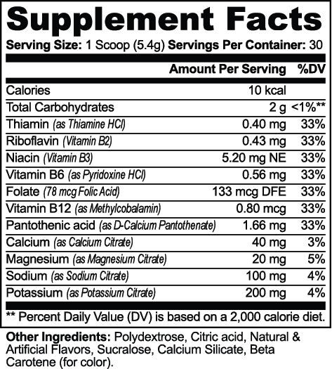 MEKLAU Hydration Powder (Peach Mango) Vis Aeterna