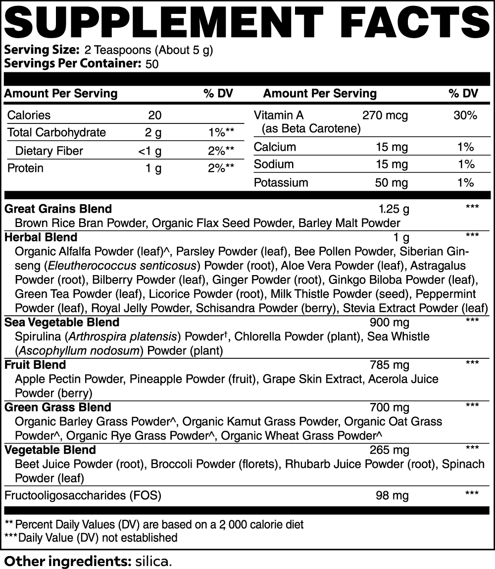 MEKLAU Ultra Cleanse Smoothie Greens Vis Aeterna