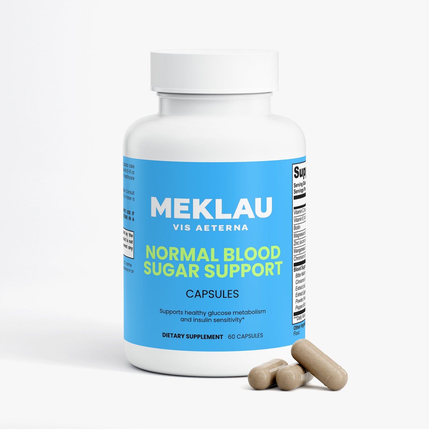 MEKLAU Normal Blood Sugar Support Vis Aeterna
