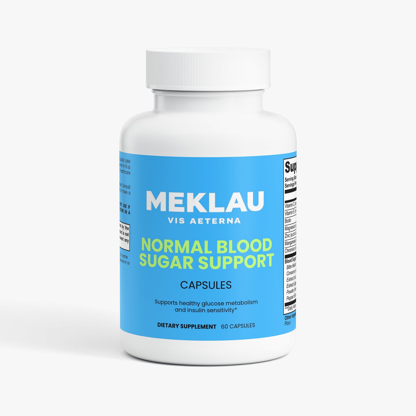 MEKLAU Normal Blood Sugar Support Vis Aeterna