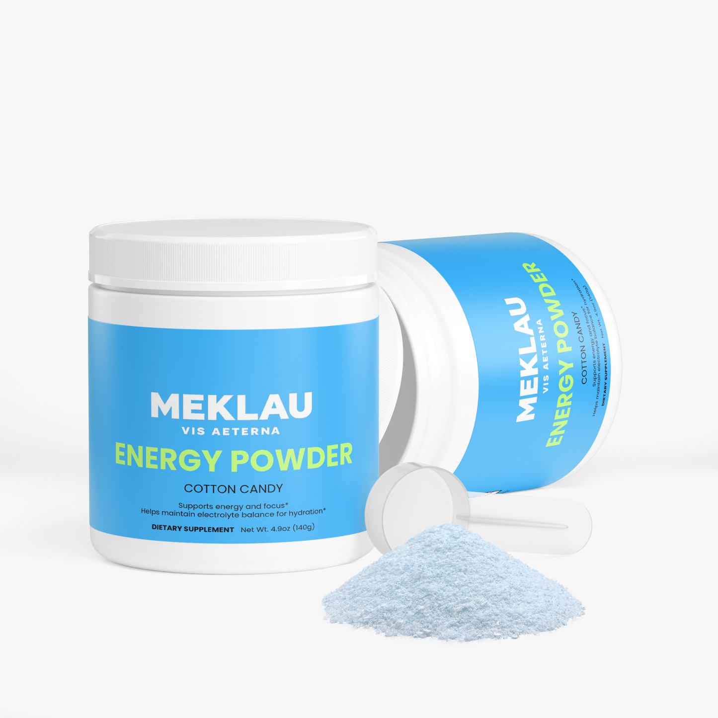 MEKLAU Energy Powder (Cotton Candy) Vis Aeterna