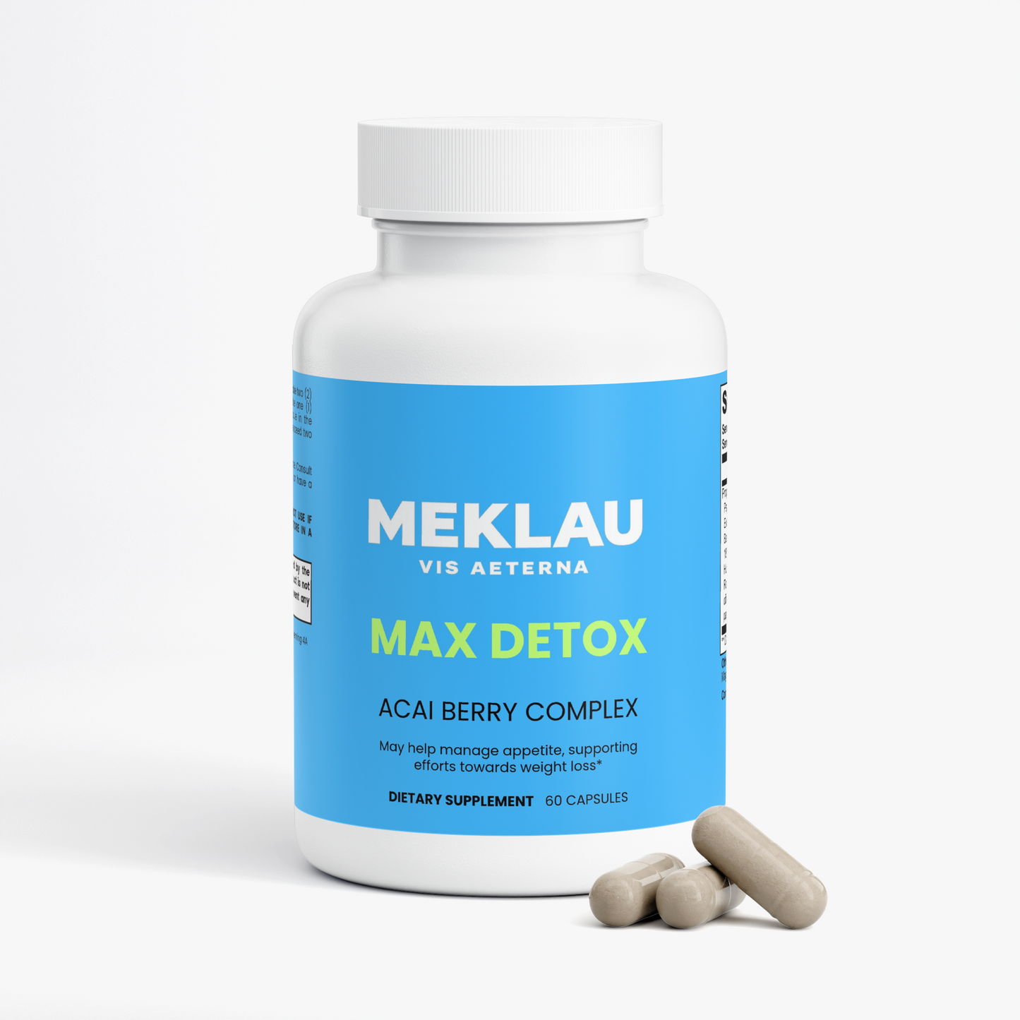 MEKLAU Max Detox (Acai detox) Vis Aeterna