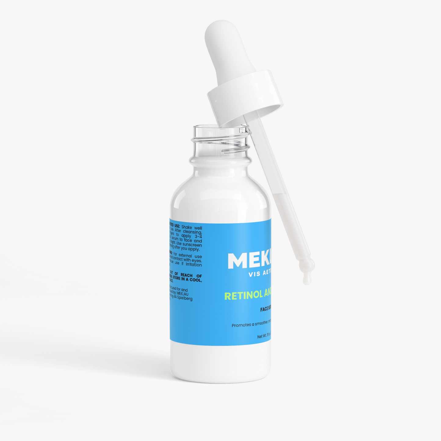 MEKLAU Retinol and Peptide Face Serum Vis Aeterna Skincare