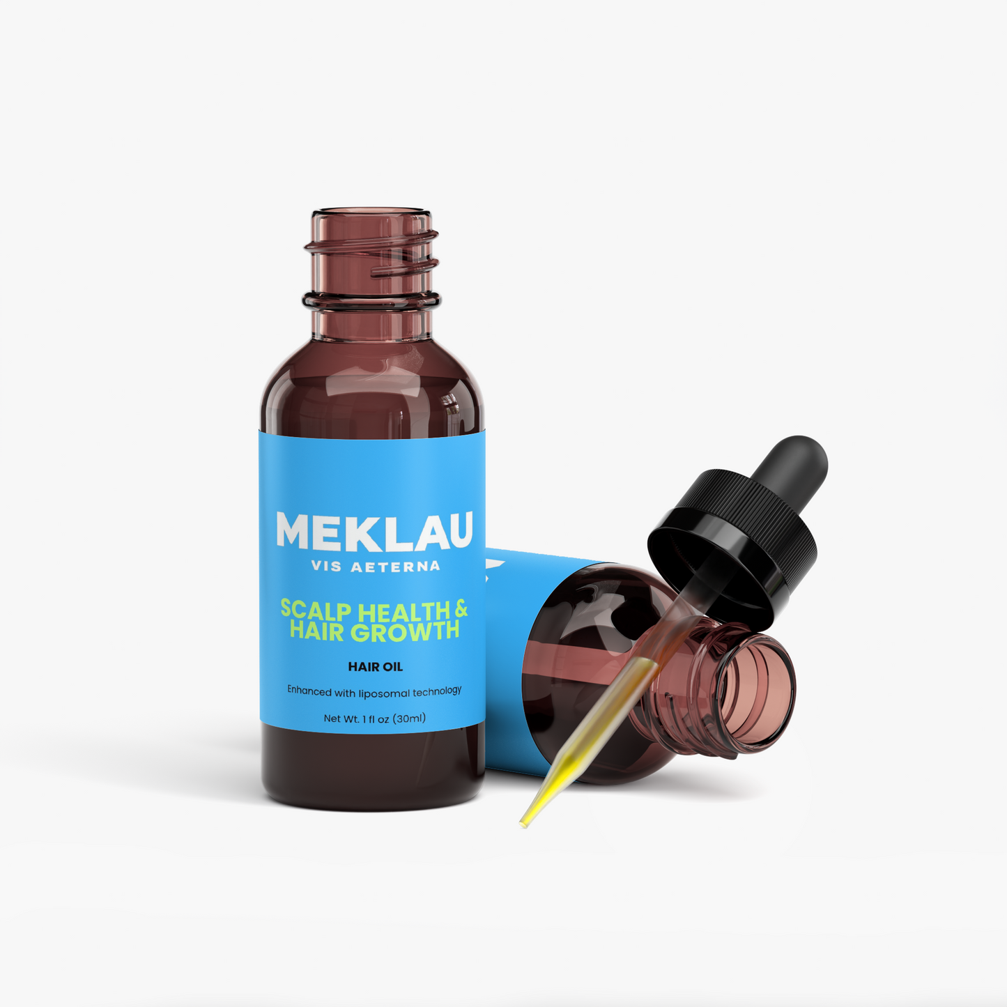 MEKLAU Hair Oil for Scalp Health and Hair Growth Vis Aeterna