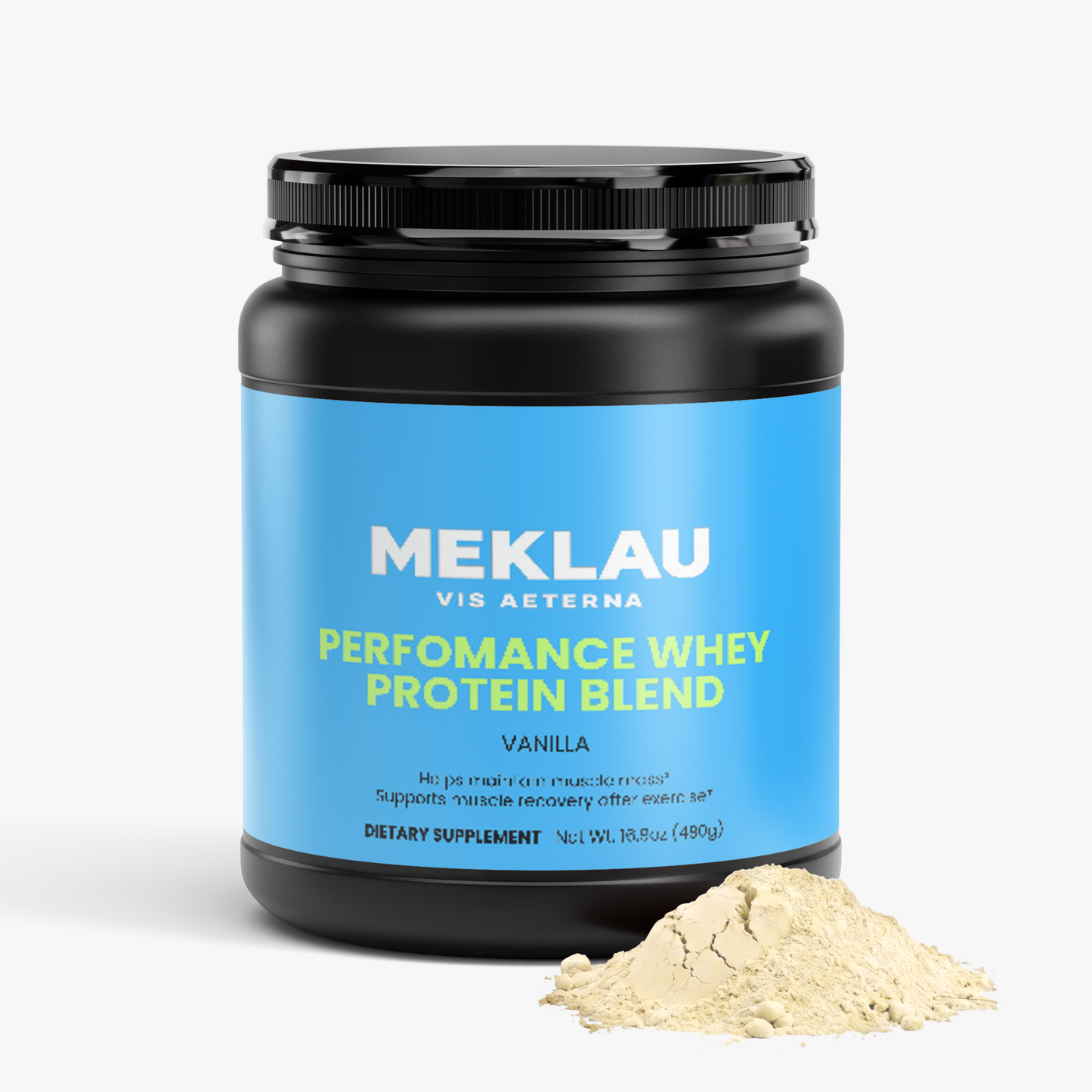 MEKLAU Performance Whey Protein Blend (Vanilla) Vis Aeterna