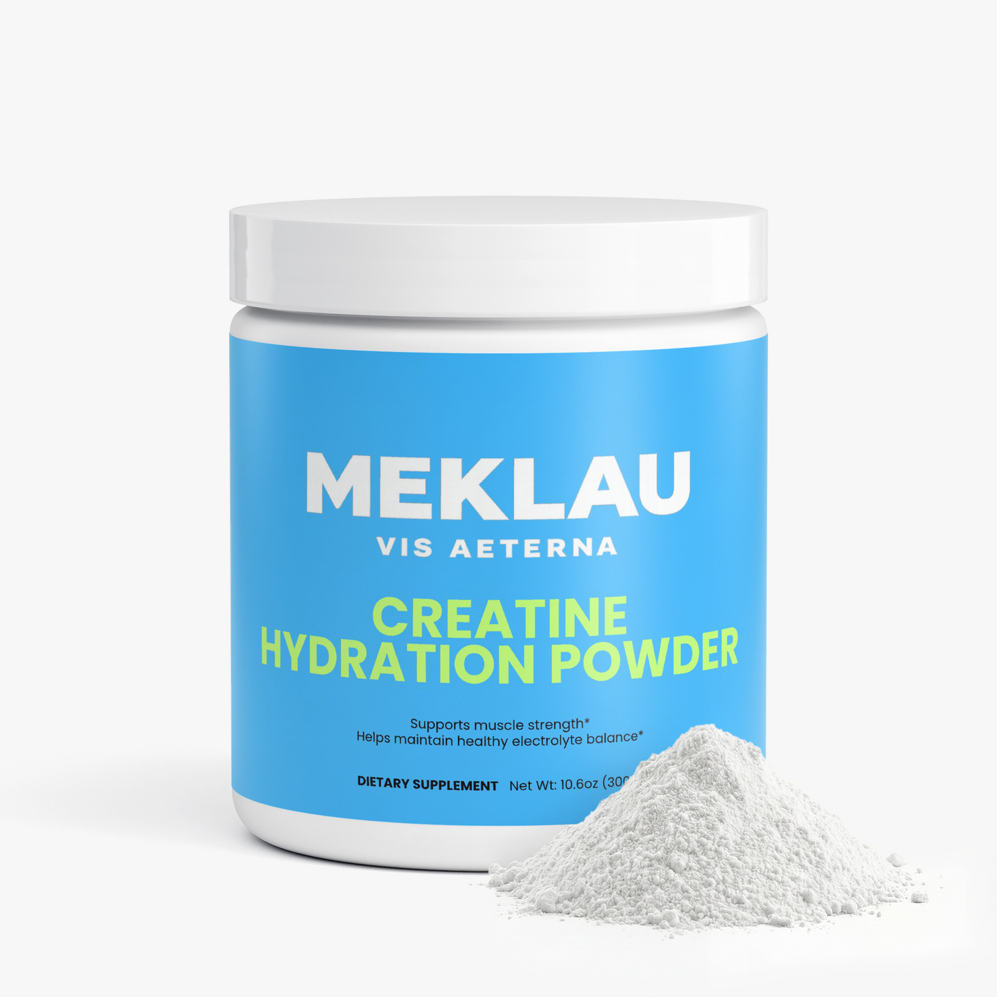 MEKLAU Creatine Hydration Powder Vis Aeterna