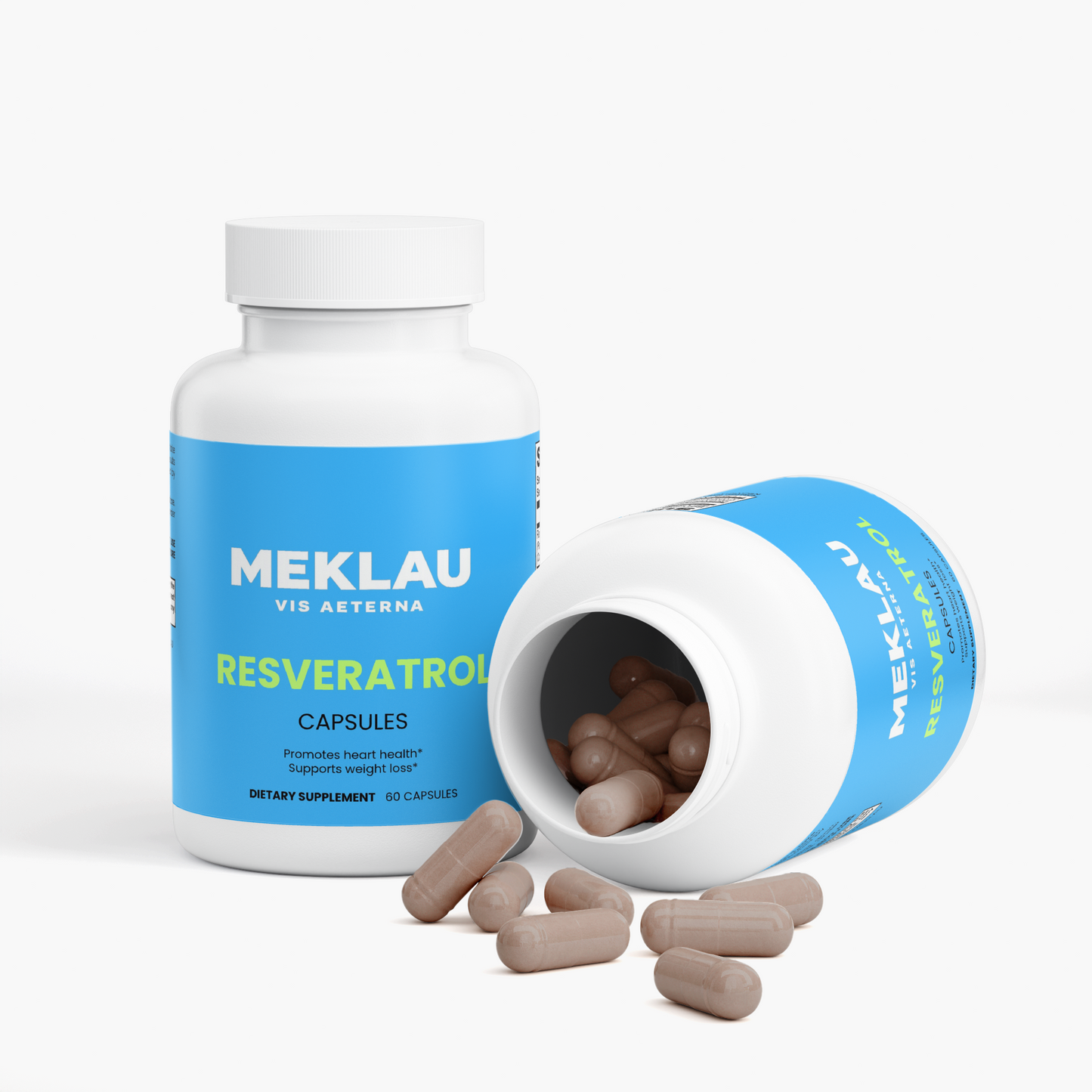 MEKLAU Resveratrol 50% 600mg Vis Aeterna