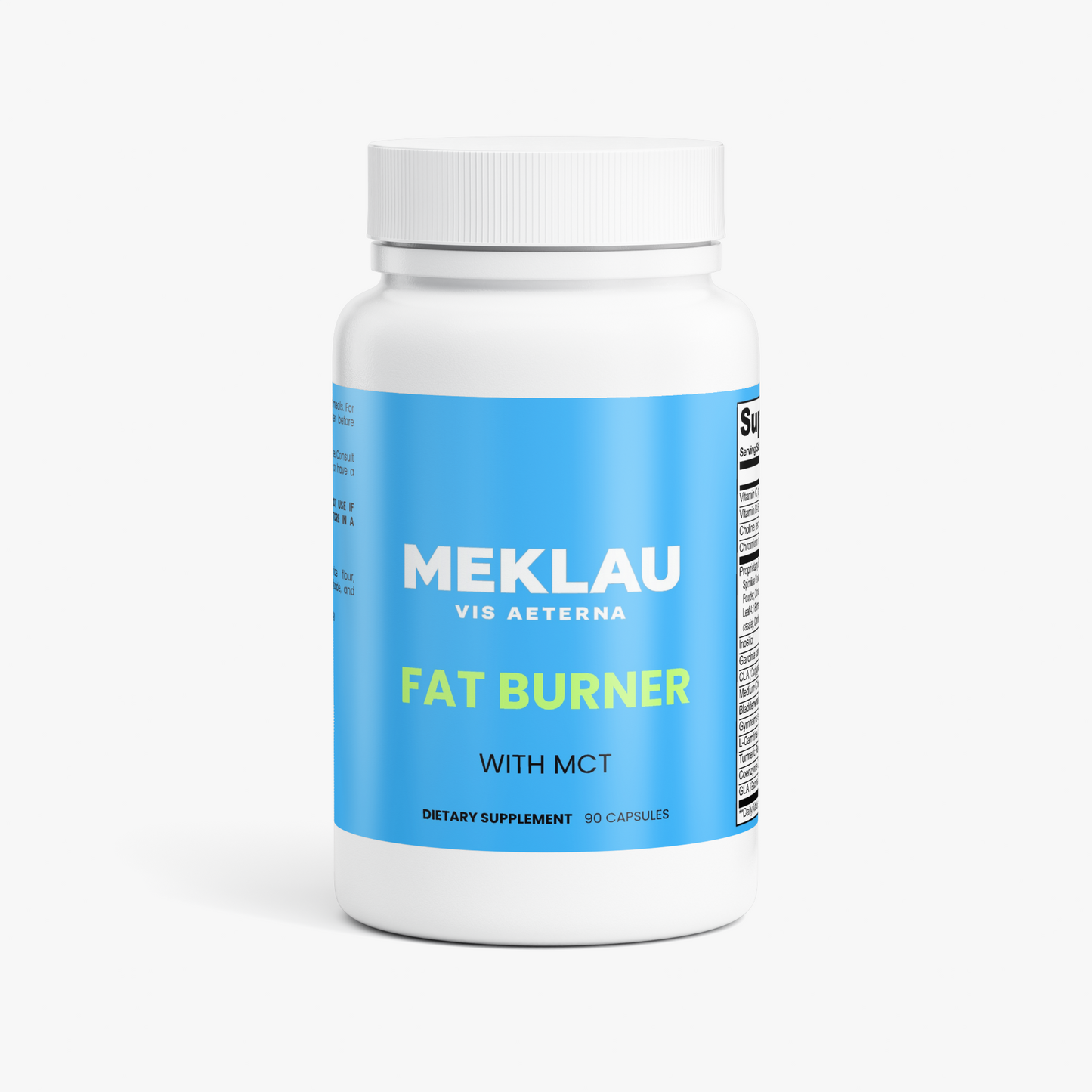 MEKLAU Fat Burner with MCT Vis Aeterna