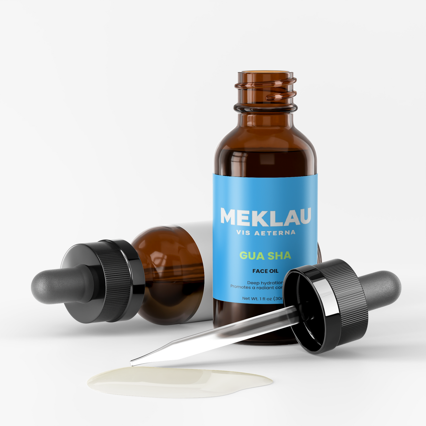 MEKLAU Gua Sha Face Oil Vis Aeterna Skincare