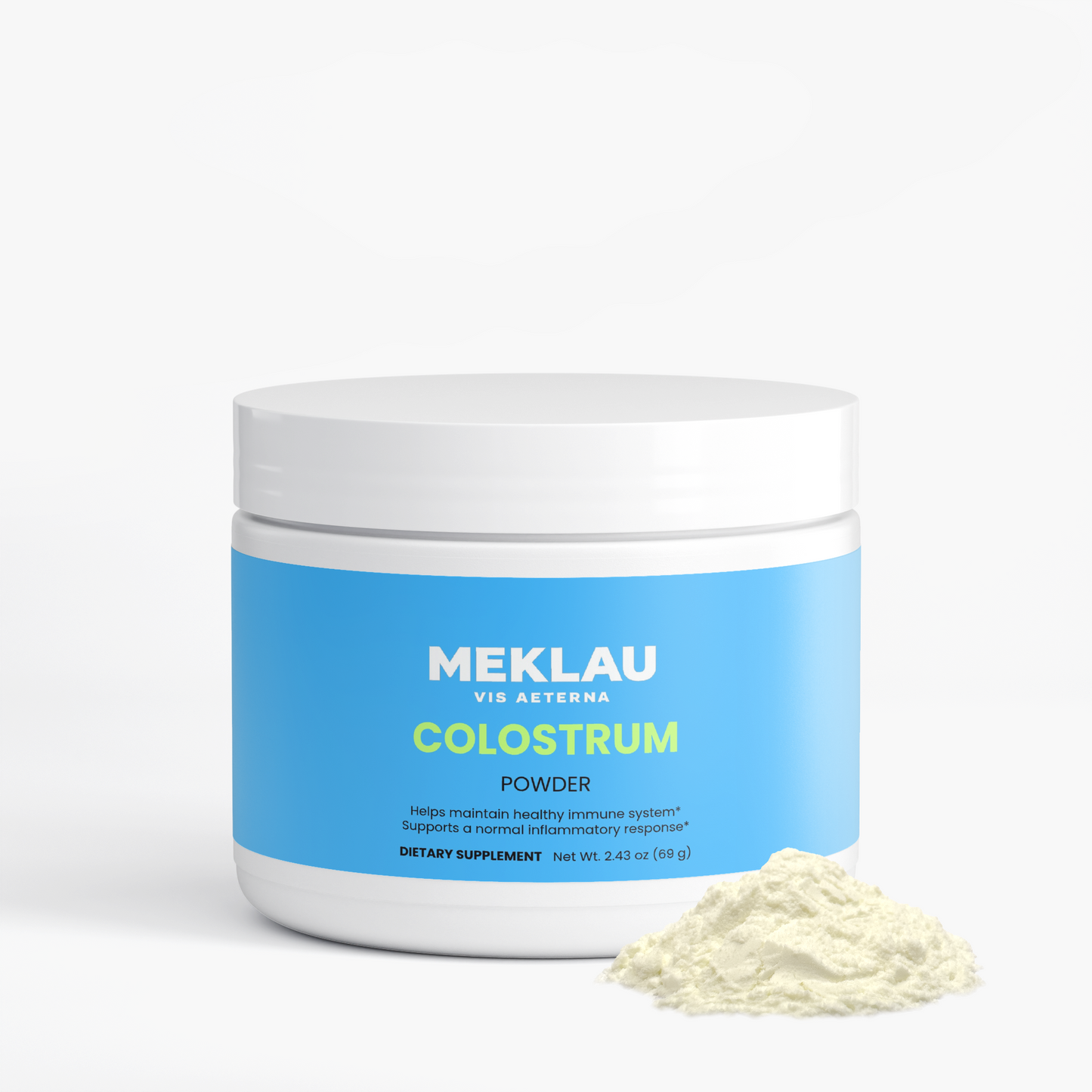 MEKLAU Colostrum Powder Vis Aeterna