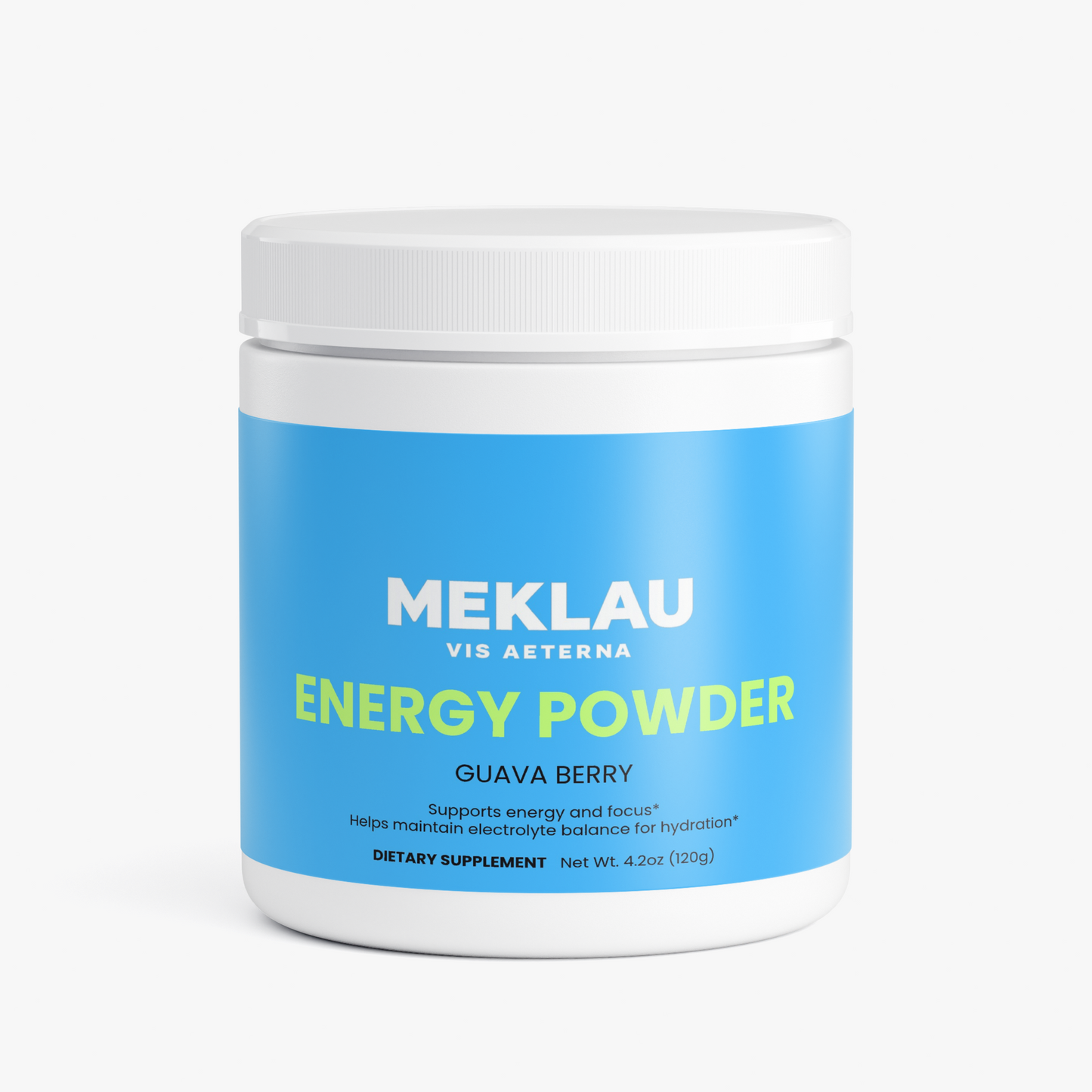MEKLAU Energy Powder (Guava Berry) Vis Aeterna