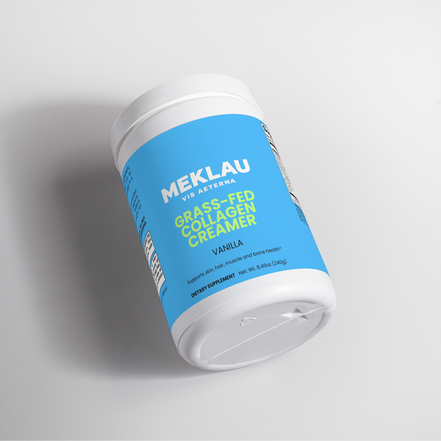 MEKLAU Grass-Fed Collagen Creamer (Vanilla) Vis Aeterna