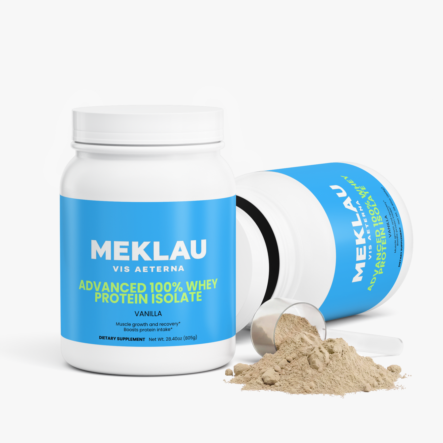 MEKLAU Advanced 100% Whey Protein Isolate (Vanilla) Vis Aeterna