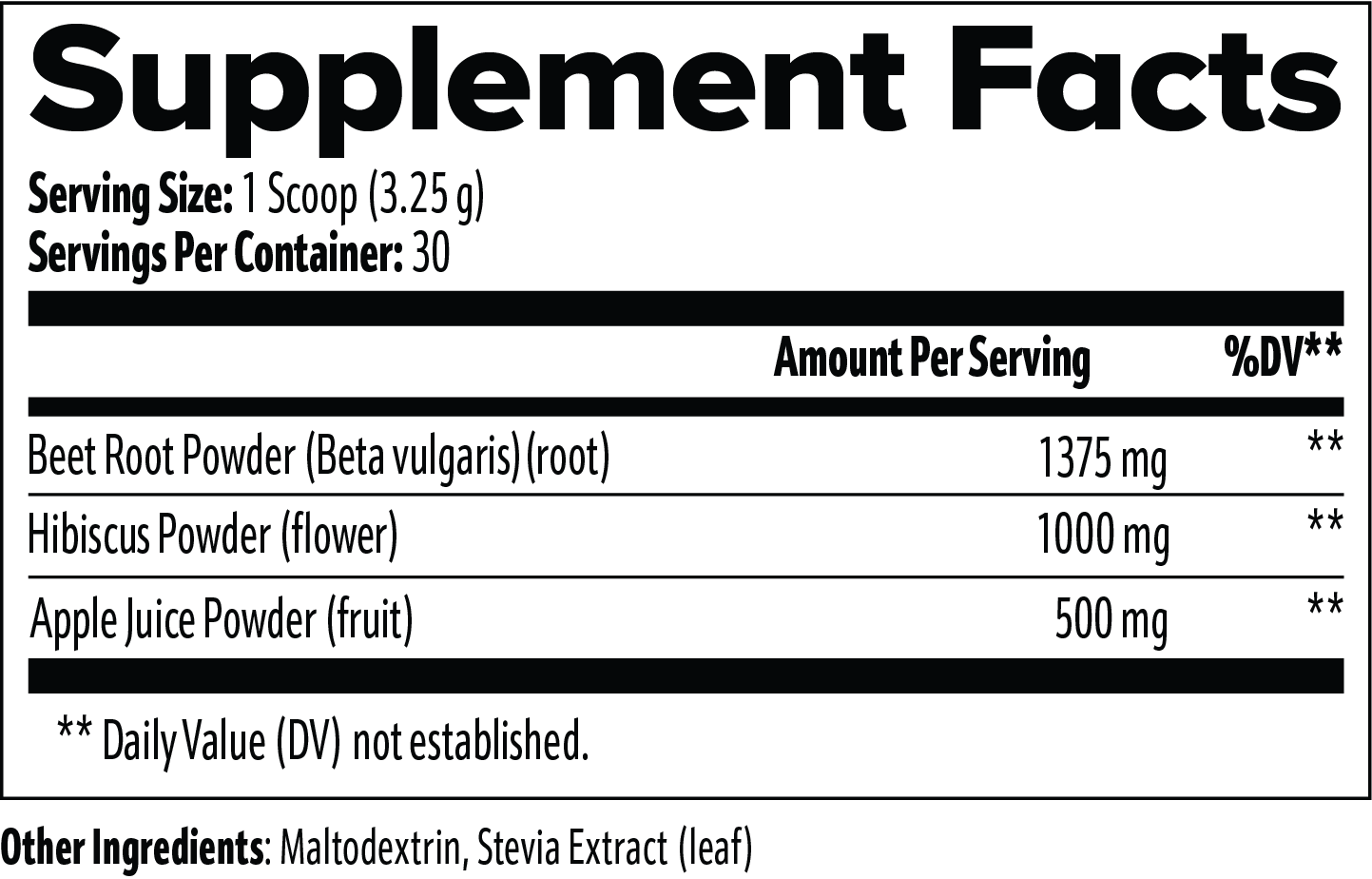 MEKLAU Beetroot Powder Vis Aeterna Sport