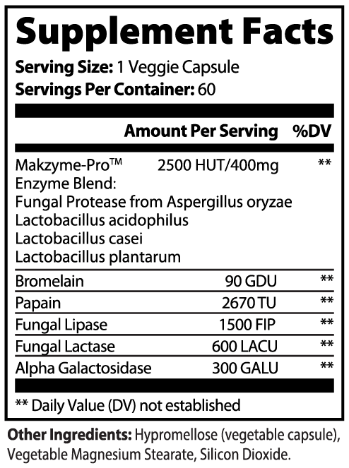 MEKLAU Digestive Enzyme Pro Blend Vis Aeterna