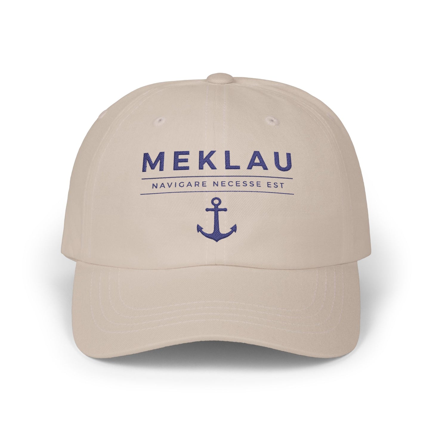 MEKLAU Berretto da papà con ancora nautica - Cappello costiero