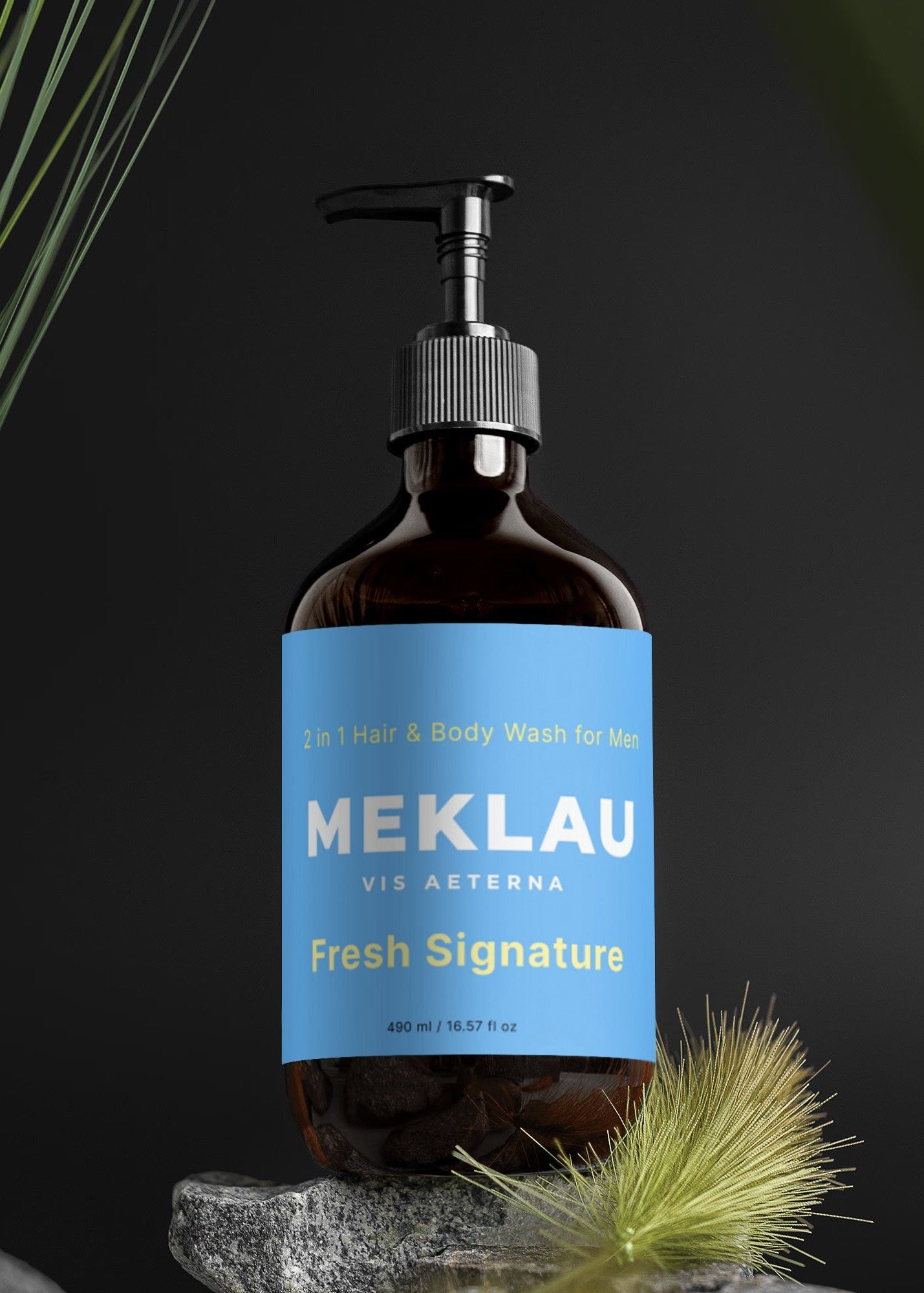 MEKLAU 2-in-1 Hair & Body Wash for Men Vis Aeterna Skincare