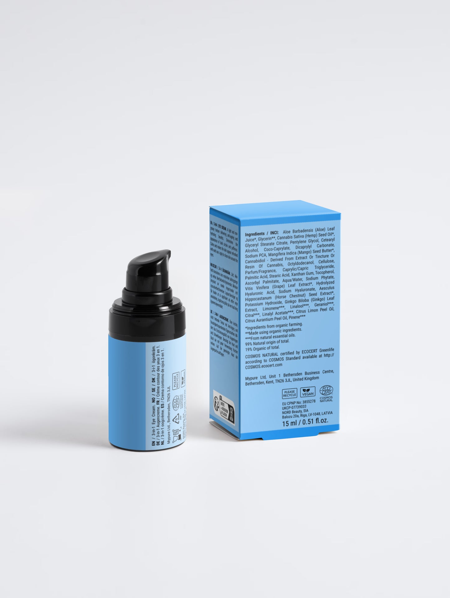 MEKLAU 3-in-1 Eye Cream for Men Vis Aeterna Skincare